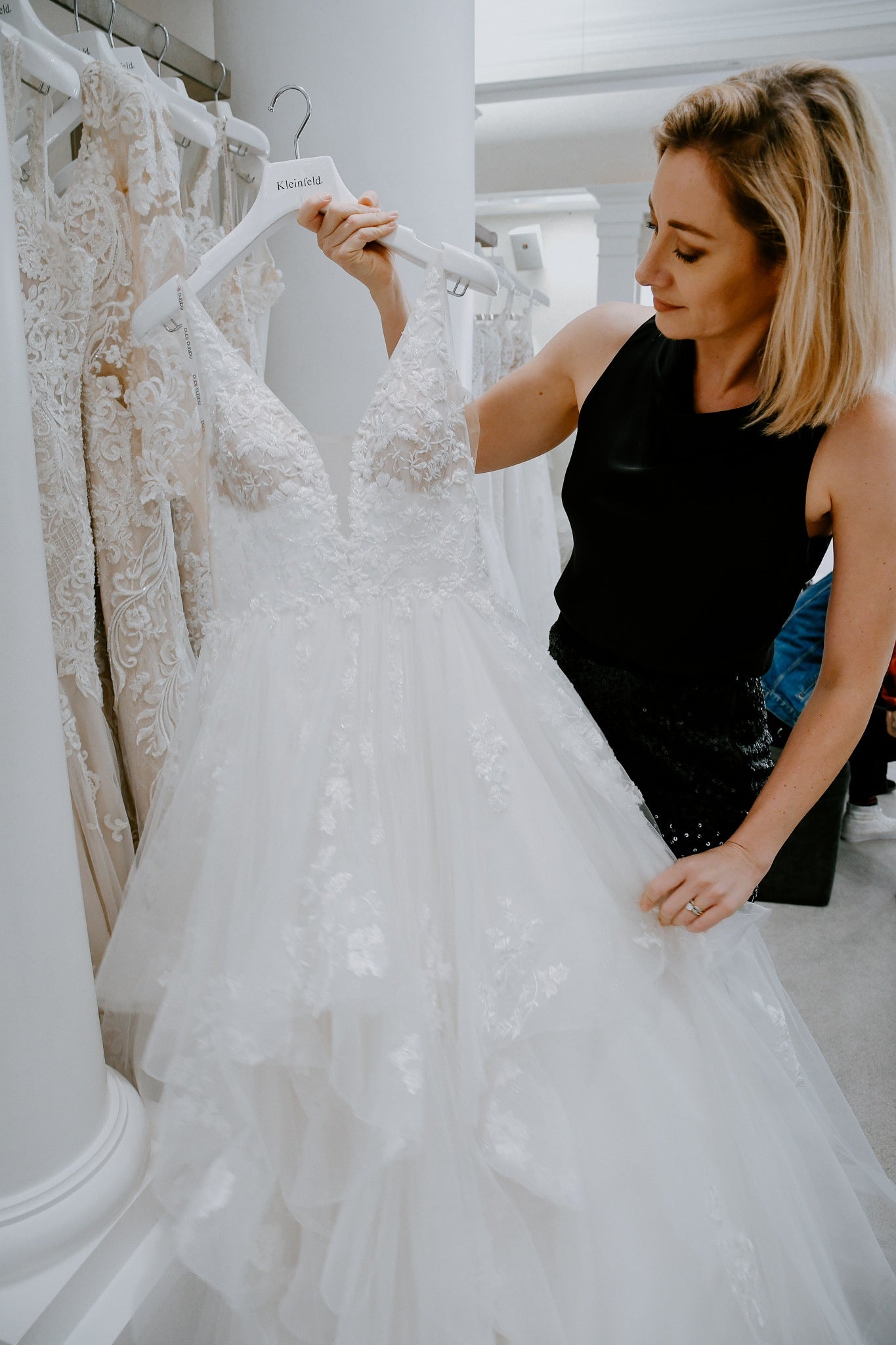 Classic Ball Gown Wedding Dress With Sweetheart Neckline And Detachable  Tulle Jacket | Kleinfeld Bridal