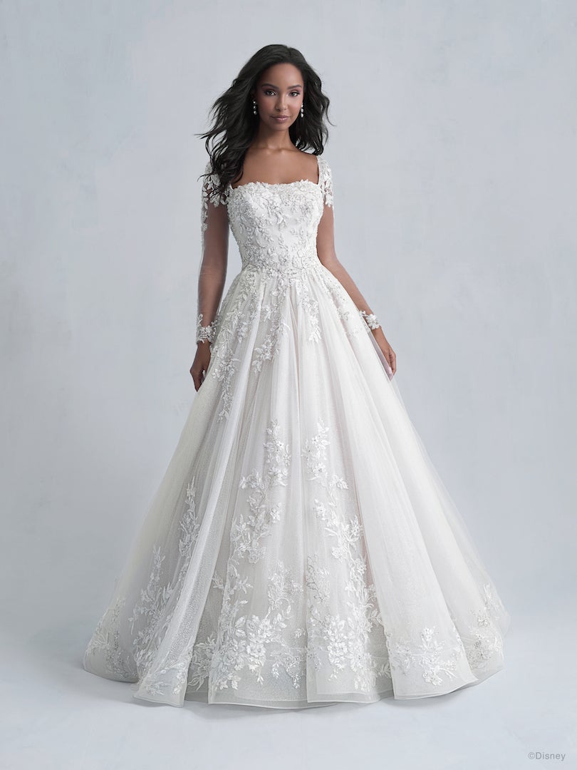 Allure Bridals Released Disney PrincessInspired Wedding Gowns