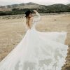 Bold And Classic Lace Wedding Dress With Sleeves by Martina Liana - Image 2