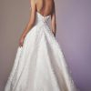 Strapless Sweetheart Neckline A-line Wedding Dress With Embroidery by Anne Barge - Image 2