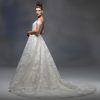 Off The Shoulder Sweetheart Neckline Embroidered A-line Wedding Dress by Lazaro - Image 2