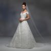Off The Shoulder Sweetheart Neckline Embroidered A-line Wedding Dress by Lazaro - Image 1