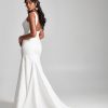 Sleeveless V-neckline Fit And Flare Wedding Dress by Rebecca Schoneveld - Image 2