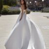 Strapless Sweetheart Neckline Ball Gown Mikado Wedding Dress by Pronovias x Kleinfeld - Image 2