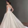 Modern Off The Shoulder Wedding Gown by Martina Liana - Image 2