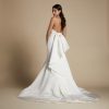 Strapless Plus Size Fit And Flare Draped Fit And Flare Wedding Dress by Allison Webb - Image 2