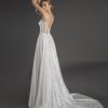 All Over Glitter Sweetheart Neckline A-line Wedding Dress With Spaghetti Straps by Love by Pnina Tornai - Image 1
