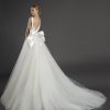 Sleeveless V-neckline A-line Wedding Dress Eith Satin Bodice, Tulle Skirt And Bow by Love by Pnina Tornai - Image 1