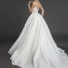 Spaghetti Strap Sweetheart Necklline A-line Wedding Dress Weith Pleated Skirt by Love by Pnina Tornai - Image 2