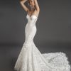 Strapless Sweetheart Neckline Lace Mermaid Wedding Dress by Love by Pnina Tornai - Image 1