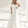 Mermaid Wedding Dress In Mikado With Open Back by Pronovias - Image 2