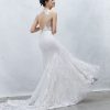 Sleeveless Lace Sheath Wedding Dress with Open Back by Alyne by Rita Vinieris - Image 2