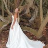 Strapless A-line Silk Mikado Wedding Dress by Augusta Jones - Image 1