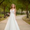 SPARKLING LACE BALLGOWN WITH BEADING by Martina Liana - Image 1