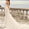 Long Train Sheath Wedding Gown In Exquisite Beaded Embroidery by Sottero and Midgley - Image 2