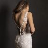Sleeveless Beaded Lace Mermaid Wedding Dress With Overskirt by Tony Ward - Image 2