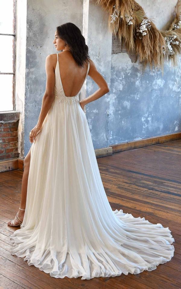 BOHEMIAN LACE A-LINE WEDDING DRESS by All Who Wander - Image 2