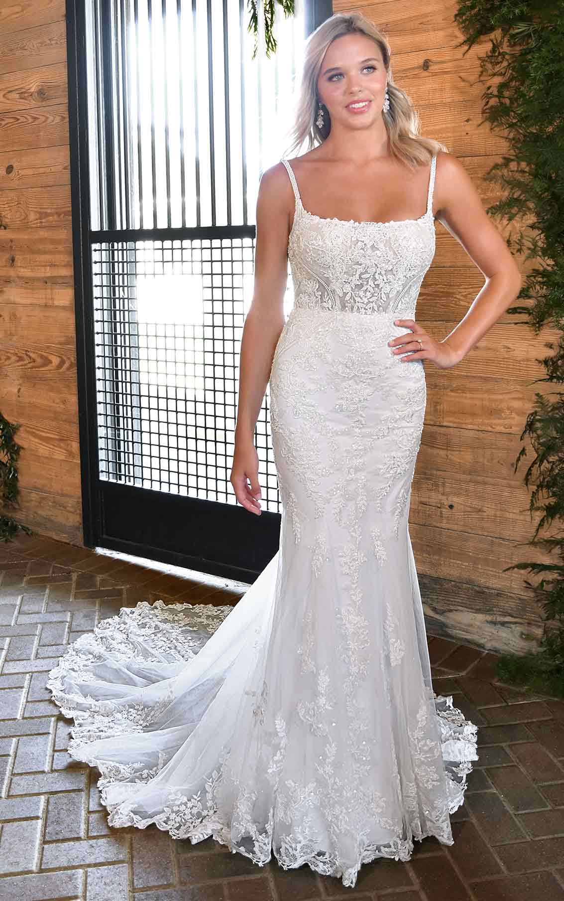 vintage style wedding dress