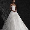 Strapless Sweetheart Neckline Ball Gown Wedding Dress With Organza And Tulle Details by Vera Wang Bride - Image 1