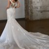GLAMOROUS FIT-AND-FLARE WEDDING DRESS WITH CAP SLEEVES by Martina Liana Luxe - Image 2