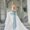 Strapless A-line Mikado Wedding Dress by Sareh Nouri - Image 2