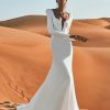Mermaid Wedding Dress With Sweetheart Neckline And Long Sleeves by Pronovias - Image 1