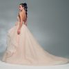 Strapless Sweetheart Neckline Ball Gown Wedding Dress With Shimmer Tulle by Lazaro - Image 2