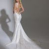 Sleeveless V-neckline All Over Lace Fit And Flare Wedding Dress by Pnina Tornai - Image 2