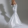 Strapless V-neckline Mikado Mermaid Wedding Dress by Pnina Tornai - Image 2