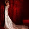 Mermaid Wedding Dress With Illusion V-neckline And Tulle Lace And Embroidery by Pronovias - Image 2