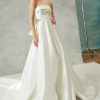 Strapless Ball Gown Wedding Dress with Bow by Alyne by Rita Vinieris - Image 1
