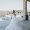 Ball Gown Wedding Dress With Floral Lace Applique by Beccar la Curve - Image 2