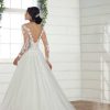 Mixed-lace Ballgown Wedding Dress With Sequin Detail by Essense of Australia - Image 2