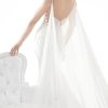Spaghetti Strap Fit And Flare Wedding Dress With Beaded Lace Bodice by Maison Signore - Image 2