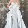 Strapless Sparkle Fit And Flare Wedding Dress With Sweetheart Neckline by Maison Signore - Image 1