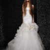 Strapless Fit And Flare Wedding Dress With Open Back by Vera Wang Bride - Image 1