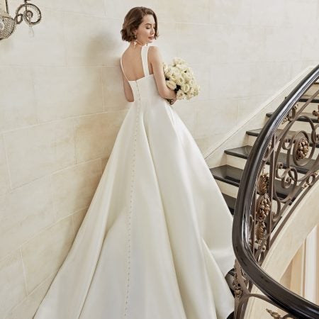 Halter Neck Ballgown Wedding Dress | Kleinfeld Bridal