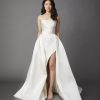 Strapless Wedding Dress With Detachable A-line Overskirt by Allison Webb - Image 1