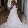 Lace Fit And Flare Wedding Dress With Sweetheart Neckline by Allure Bridals - Image 2
