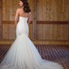 Fit And Flare Wedding Dress With Sweetheart Neckline by Essense of Australia - Image 2