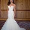 Fit And Flare Wedding Dress With Sweetheart Neckline by Essense of Australia - Image 1