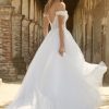 Off The Shoulder Ball Gown Wedding Dress With Floral Lace Applique by Maggie Sottero - Image 2