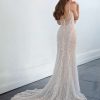 Fit And Flare Wedding Dress With Floral Embroidery by Martina Liana - Image 2