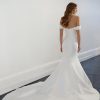 Off The Shoulder Fit And Flare Wedding Dress by Martina Liana - Image 2