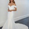 Off The Shoulder Fit And Flare Wedding Dress by Martina Liana - Image 1