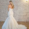 Strapless Fit And Flare Lace Wedding Dress by Stella York - Image 2