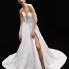 Strapless Sweetheart Ballgown Wedding Dress With Back Details And Detachable Sleeves by Alyne by Rita Vinieris - Image 1