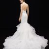 Strapless Sweetheart Fit And Flare Wedding Dress With Textured Tulle Skirt by Alyne by Rita Vinieris - Image 2