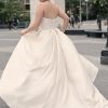 Strapless Shimmer Sweetheart Neckline Ballgown Wedding Dress by Maggie Sottero - Image 2