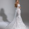 Sweetheart Neckline Mermaid Wedding Dress With 3D Floral And Lace Embellishments by Pnina Tornai - Image 2